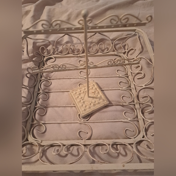 Vintage Wrought Iron Jewelry Holder - Picture 1 of 11